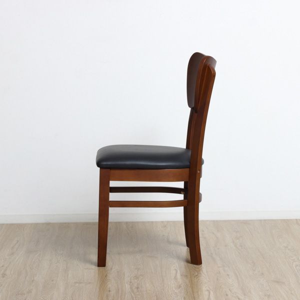 フェブラダイニングチェア2脚組 ブラウン 組立式 MARWIL-DEMENAGEMENTS_CH