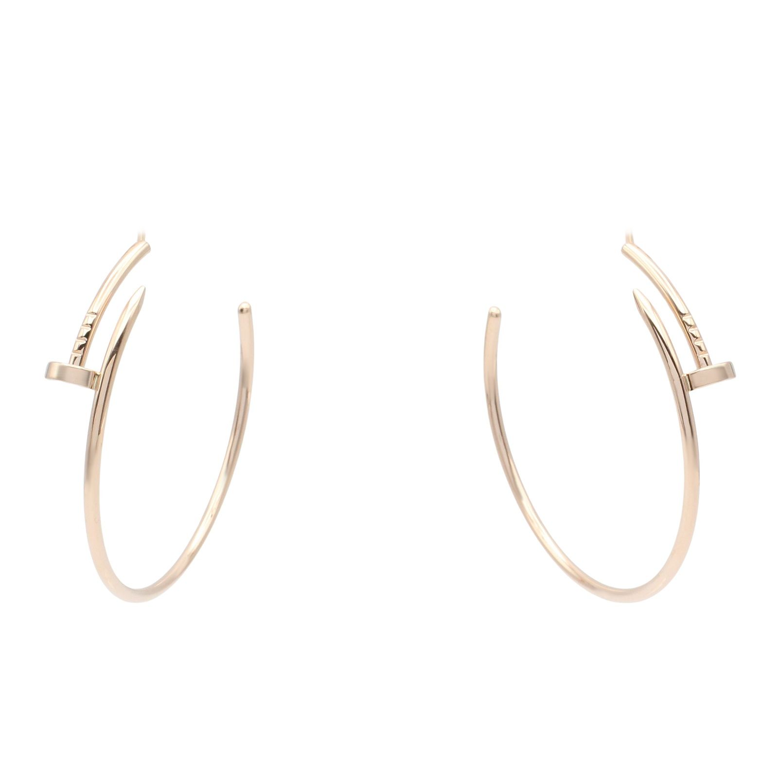 カルティエ CARTIER ピアス ジュストアンクルフープ ピアス