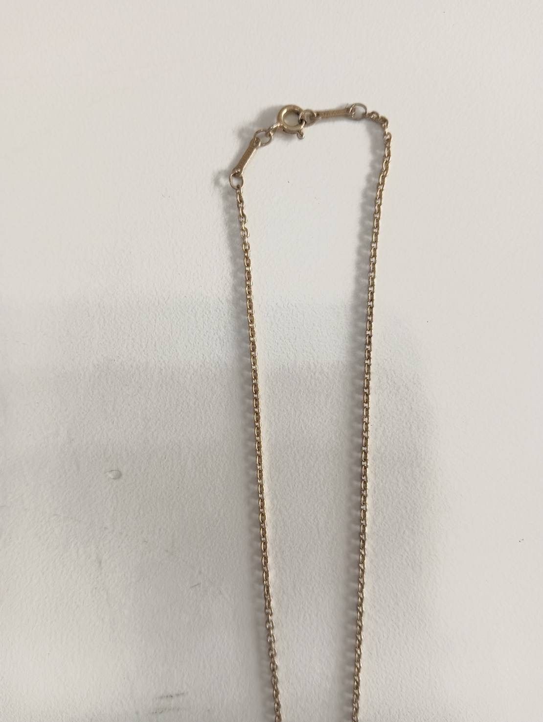 中古品】 TIFFANY＆Co.ティファニー オープンハート ネックレス