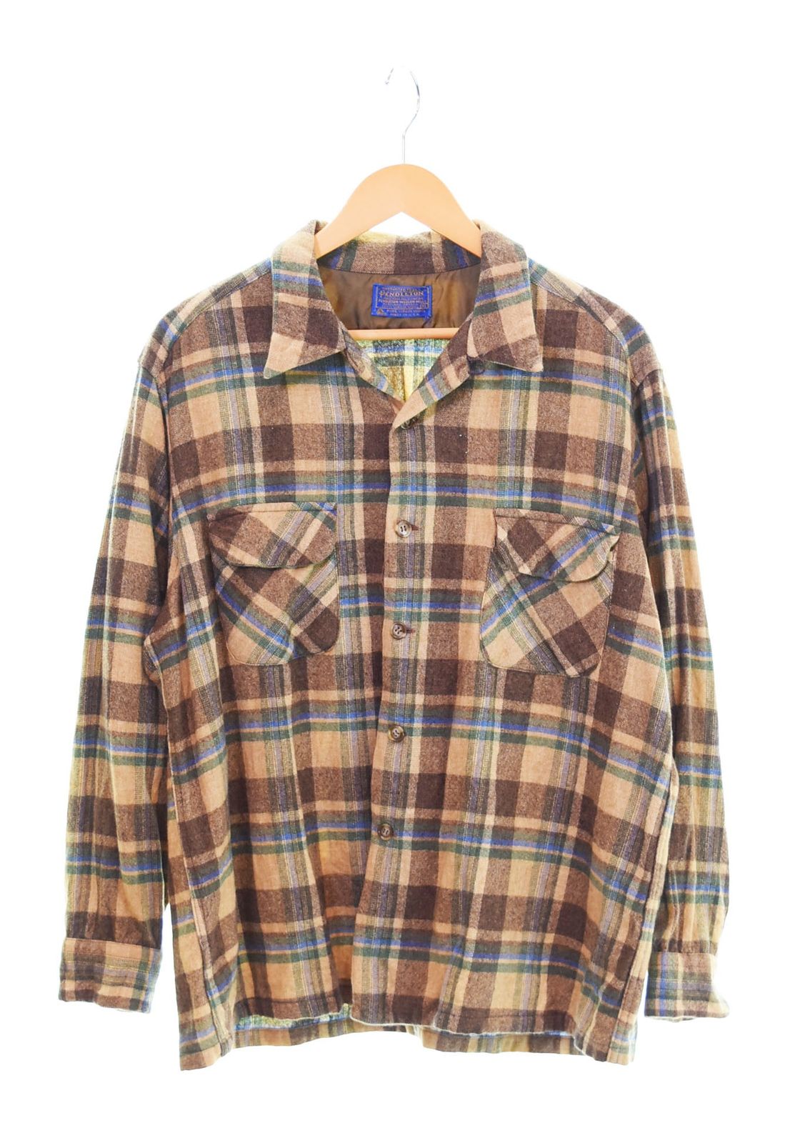 ペンドルトン PENDLETON 70s 70's 70年代 USA製 ウールチェック