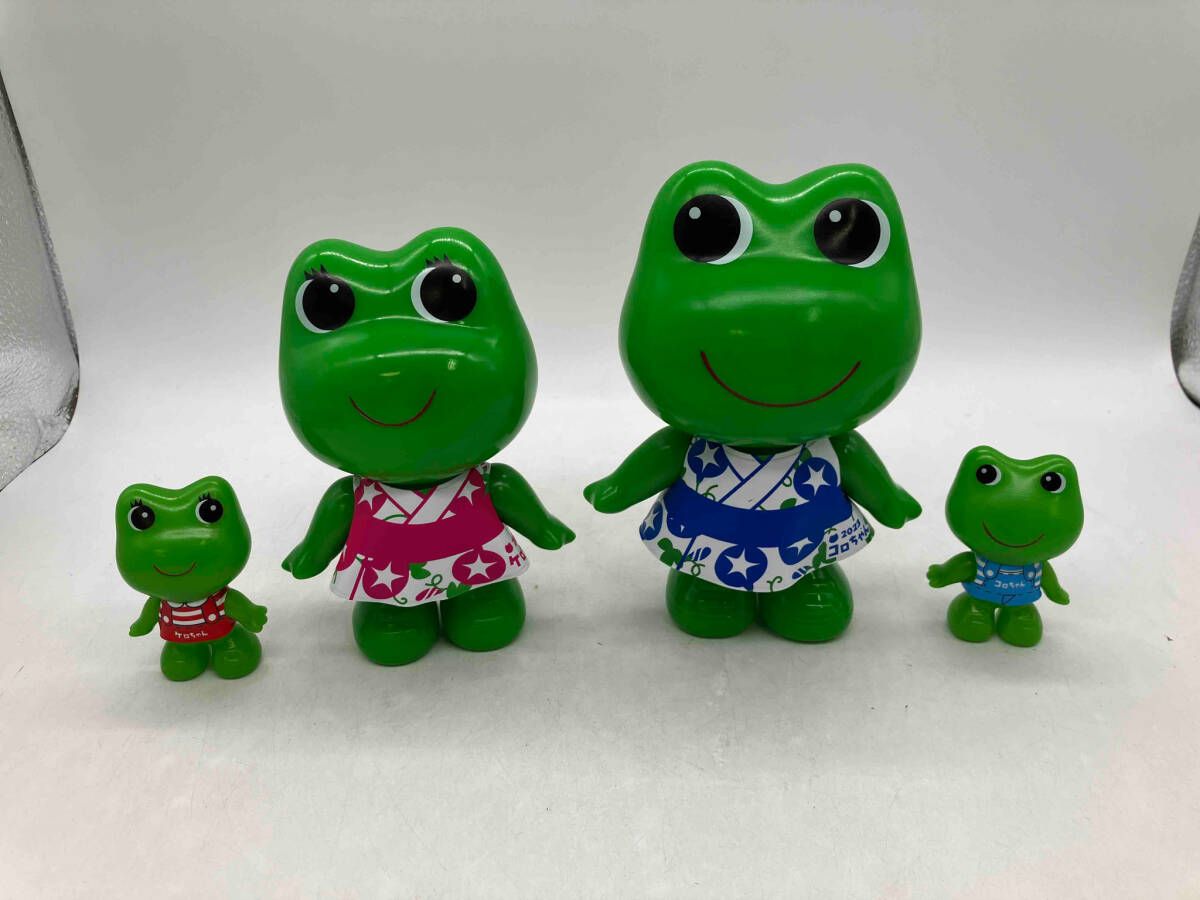 ケロちゃん コロちゃん カエル 大 小 セット まとめて 人形 貴重 レア