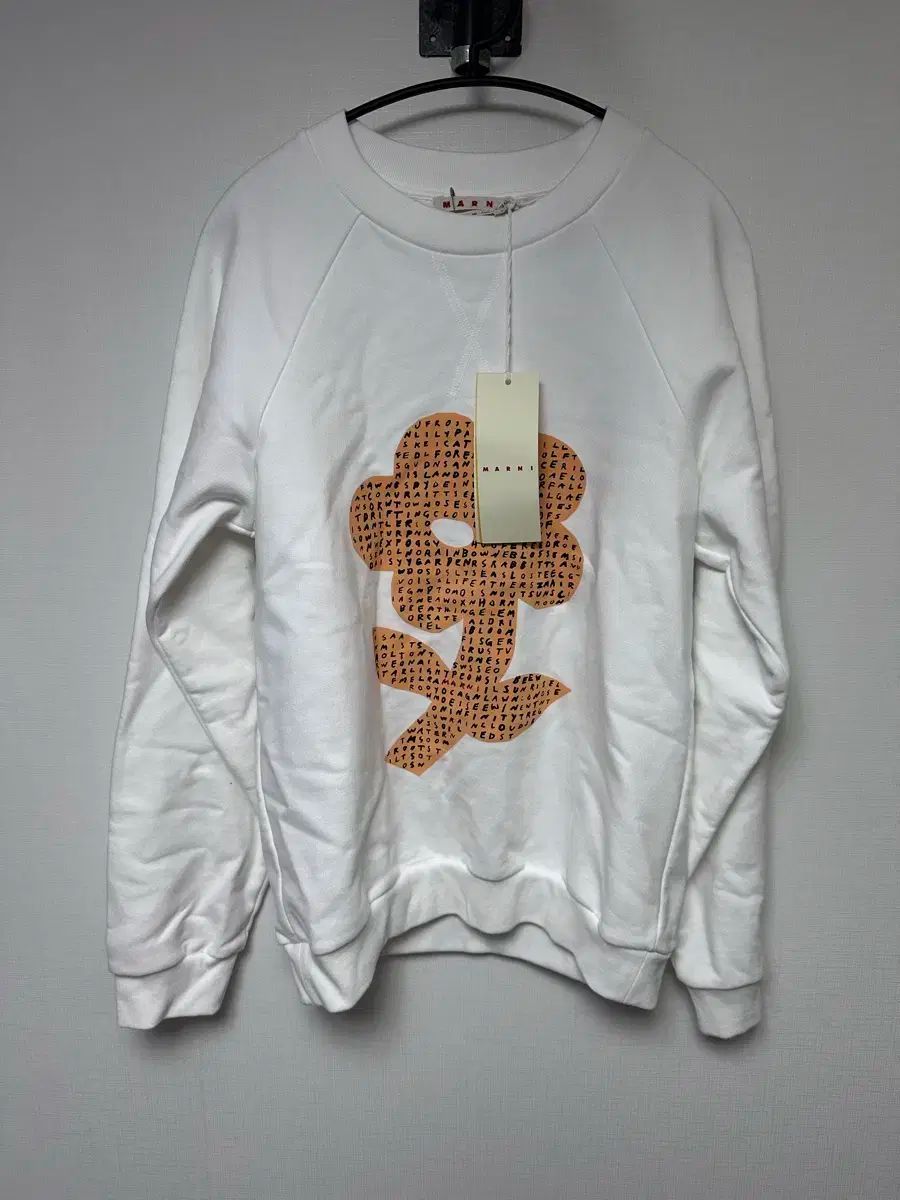 MARNI フラワーグラフィック トレーナー 38 フラワーロゴプリントプルオーバーパーカー 24SS | MARNI
