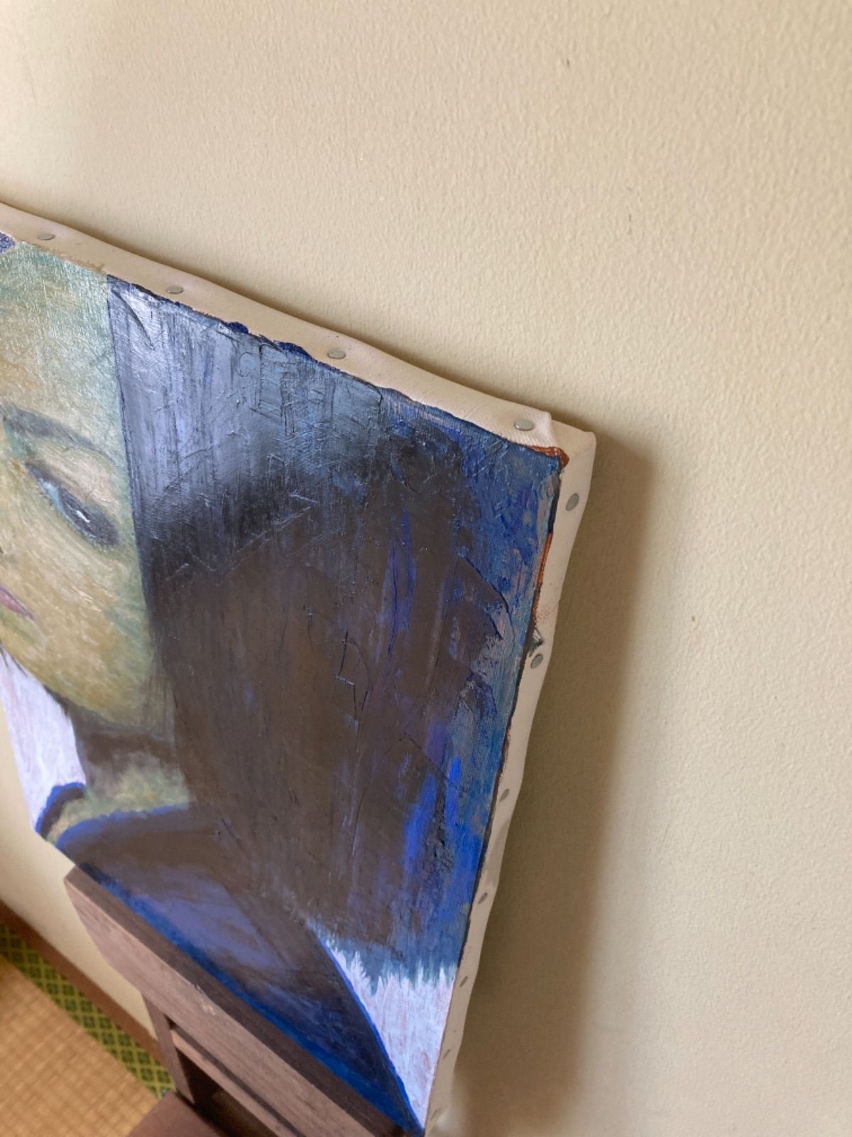 油彩画 「眼差し2」