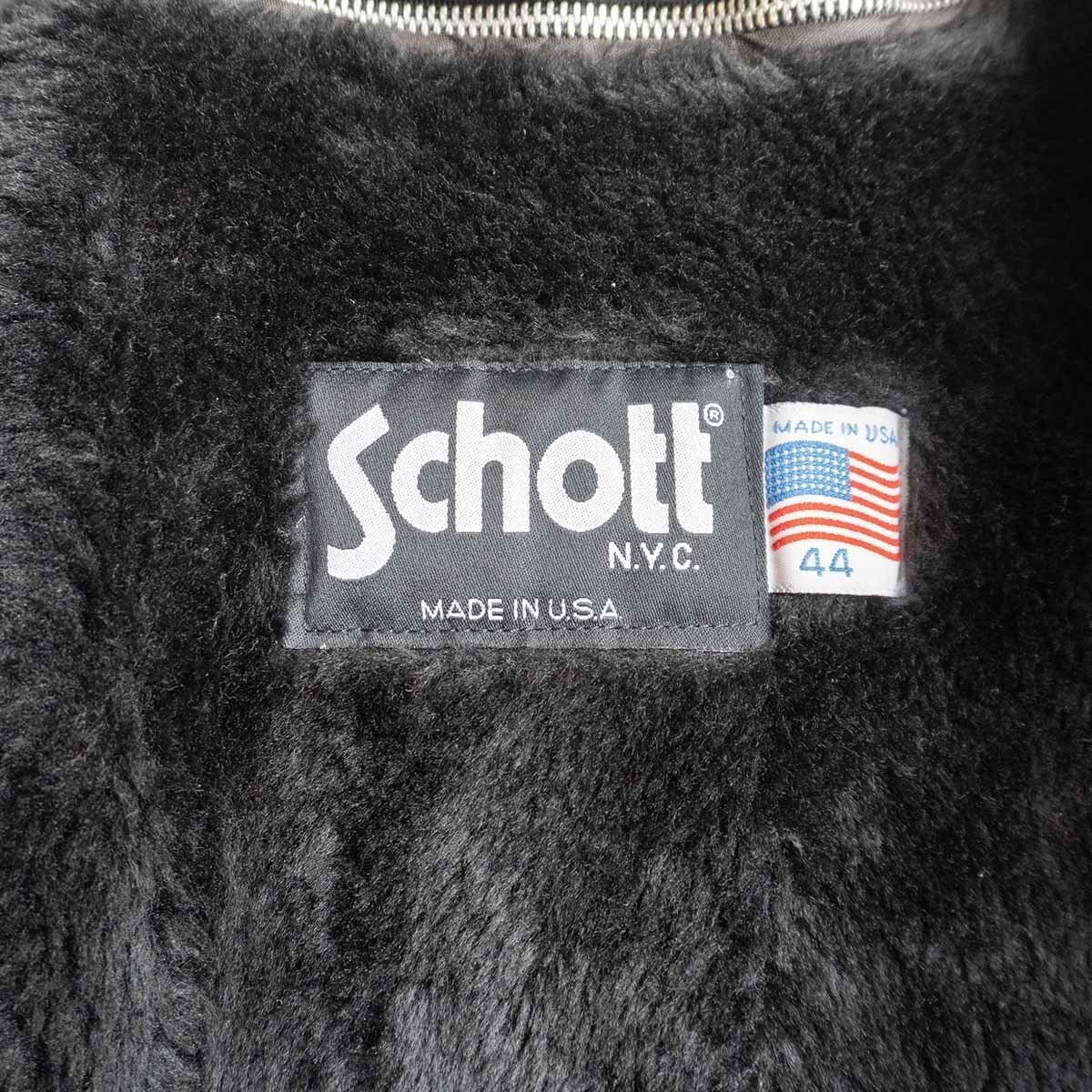 美品/ビッグサイズ】SCHOTT【642/シングルライダースジャケット