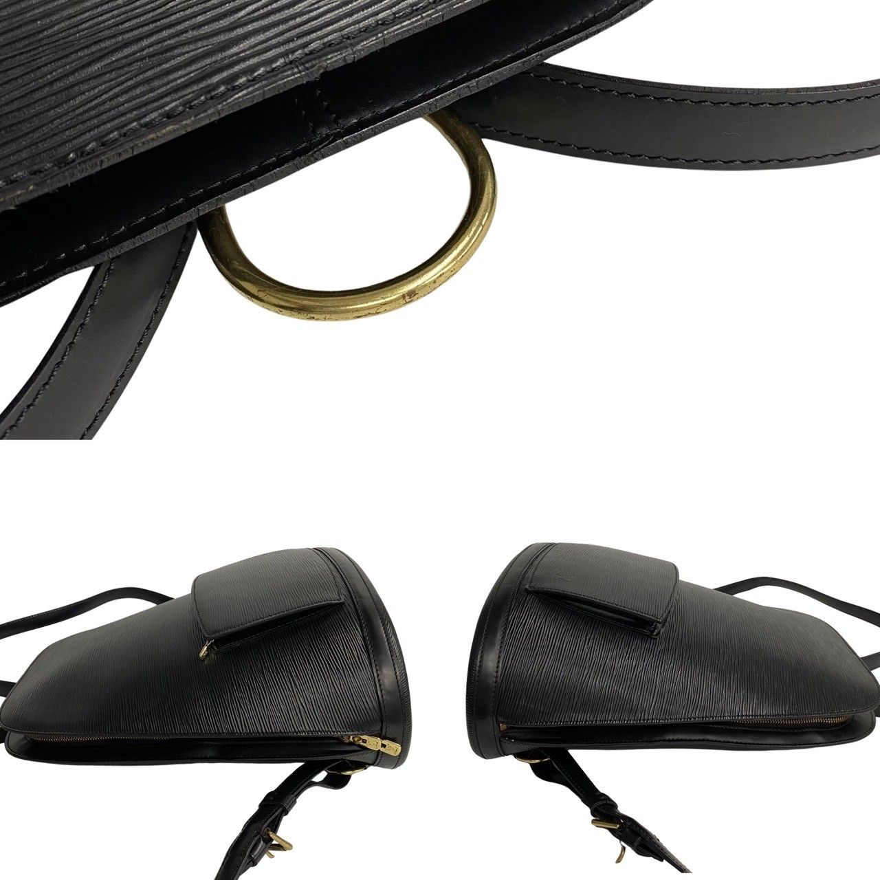 美品 ルイヴィトン エピ コブラン ノワール ブラック 黒 バックパック 極 美品 LOUIS VUITTON ルイヴィトン ヴィンテージ コブラン