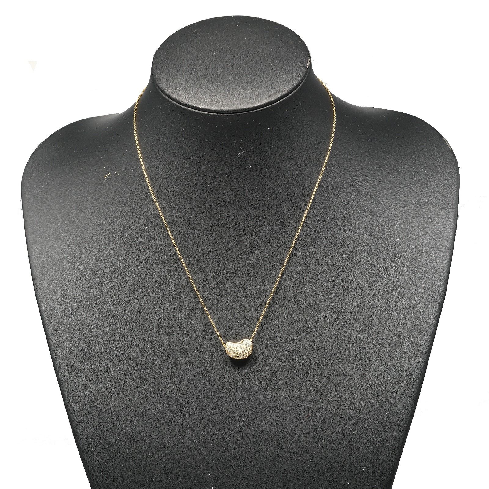 TIFFANY&Co.】ティファニー ビーンズ K18イエローゴールド  