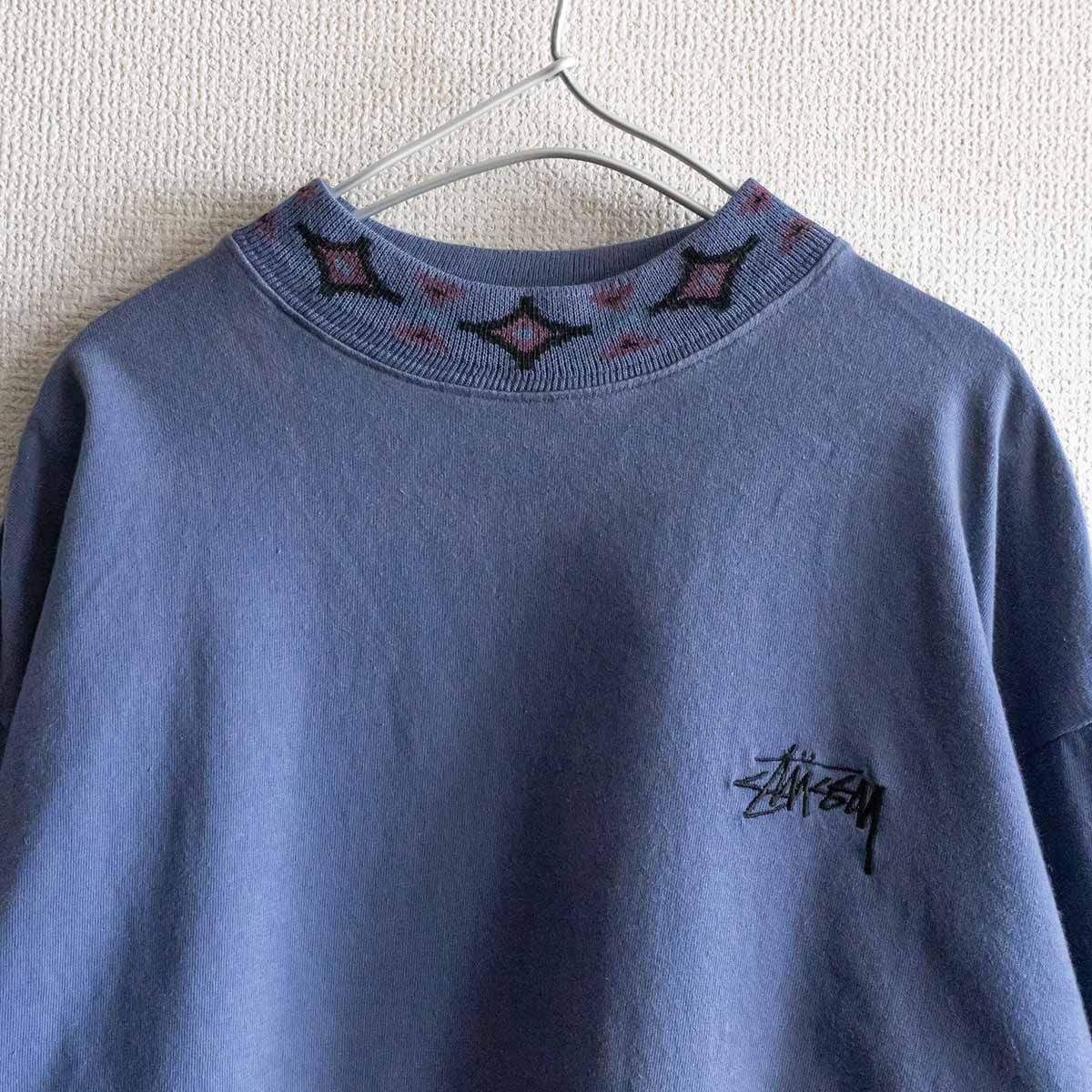 STUSSY - USA製 80s STUSSY ビッグプリント ロンT 古着 ステューシーの通販 by ☆HIRO☆ 古着売ります(^_^)｜ ステューシーならラクマ