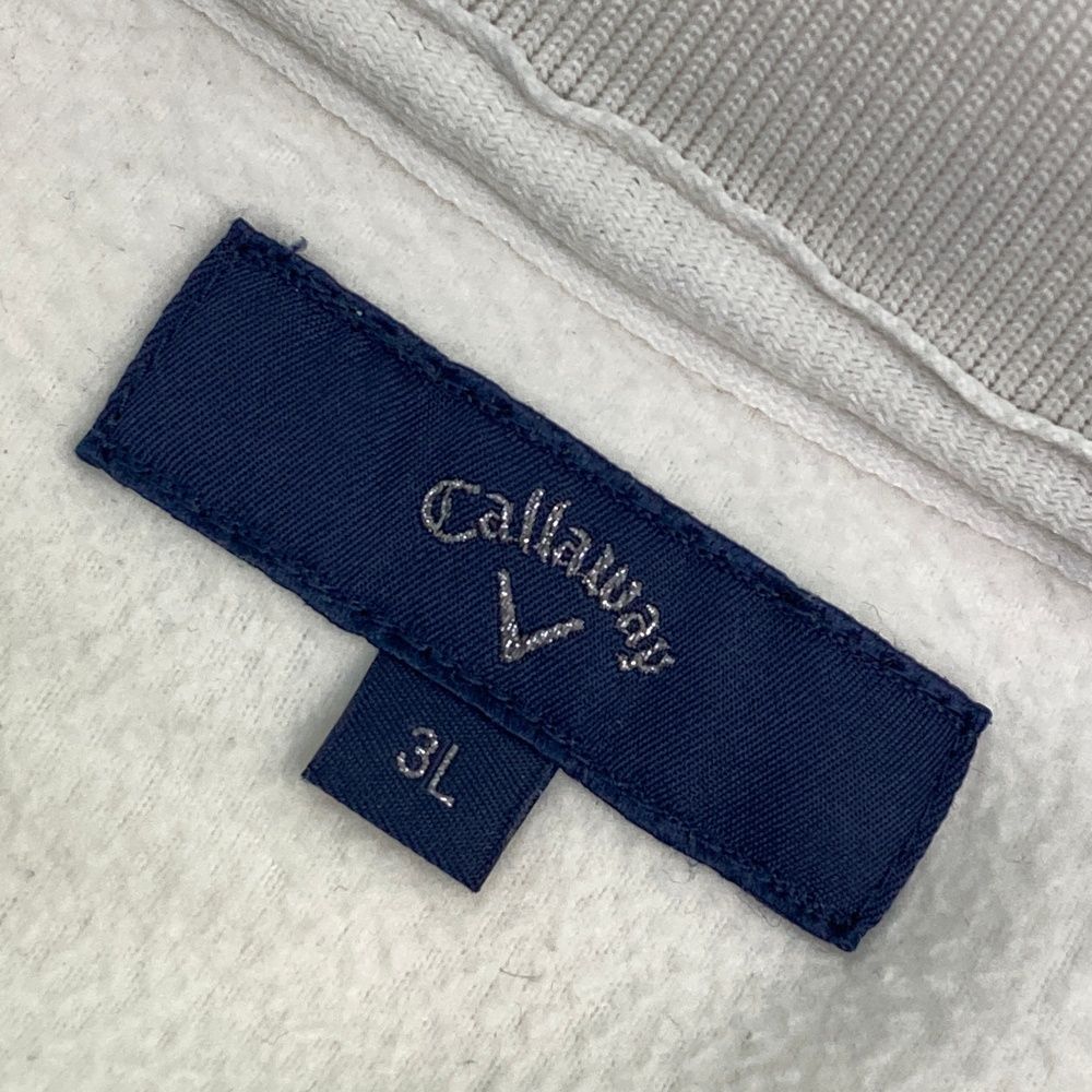 サイズ 3L CALLAWAY キャロウェイ フリース切替 中綿ジャケット ホワイト系 240101396978 ゴルフウェア メンズ ストスト WWW_NOITHATQUANGTHANH_NET