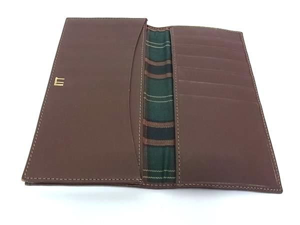 新品未使用❣️ dunhill ダンヒル レザー 二つ折り 長財布ウォレット札入れ Dunhill - □美品□ dunhill ダンヒル レザー 二つ折り 長財布