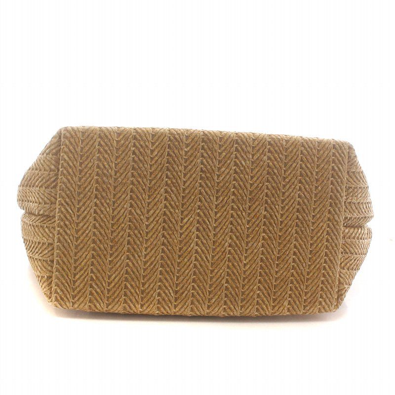 ロンシャンかごバッグ ロンシャン LONGCHAMP かごバッグ ハンド ショルダー 2WAY レザー 茶