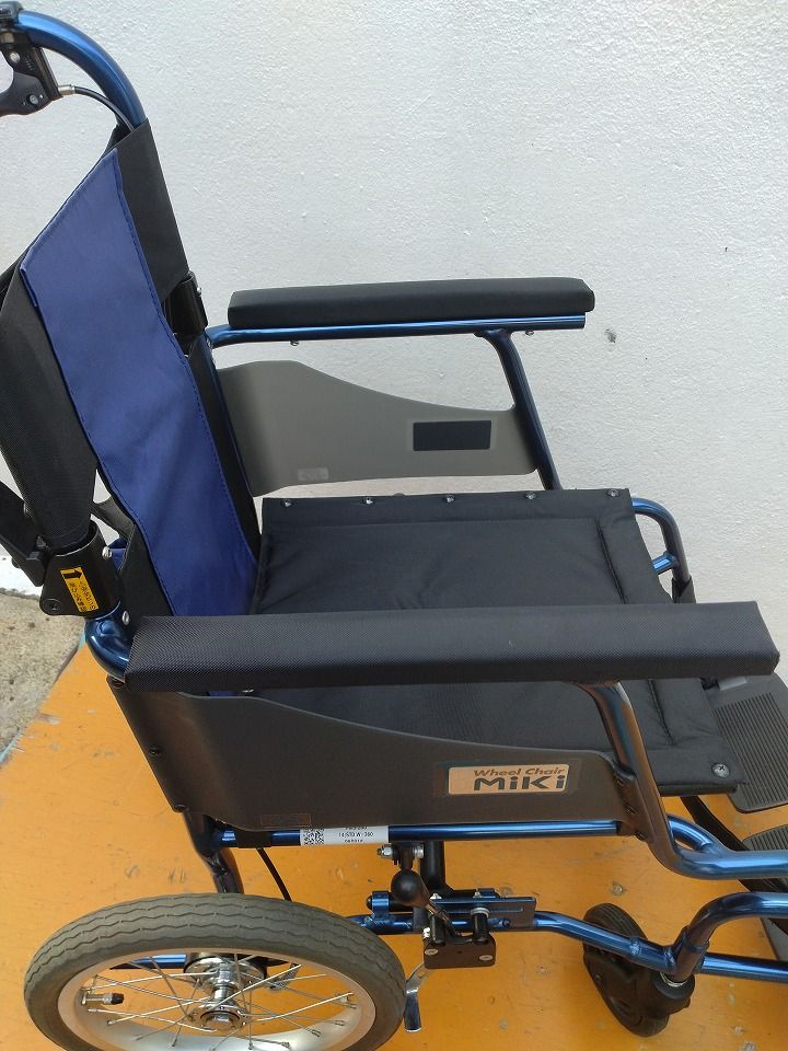 車いす : 標準 介助型 36幅 ミキ キャリカル ミキ 車椅子 車いす スキット SKT-7 介助型 車イス UL-516361