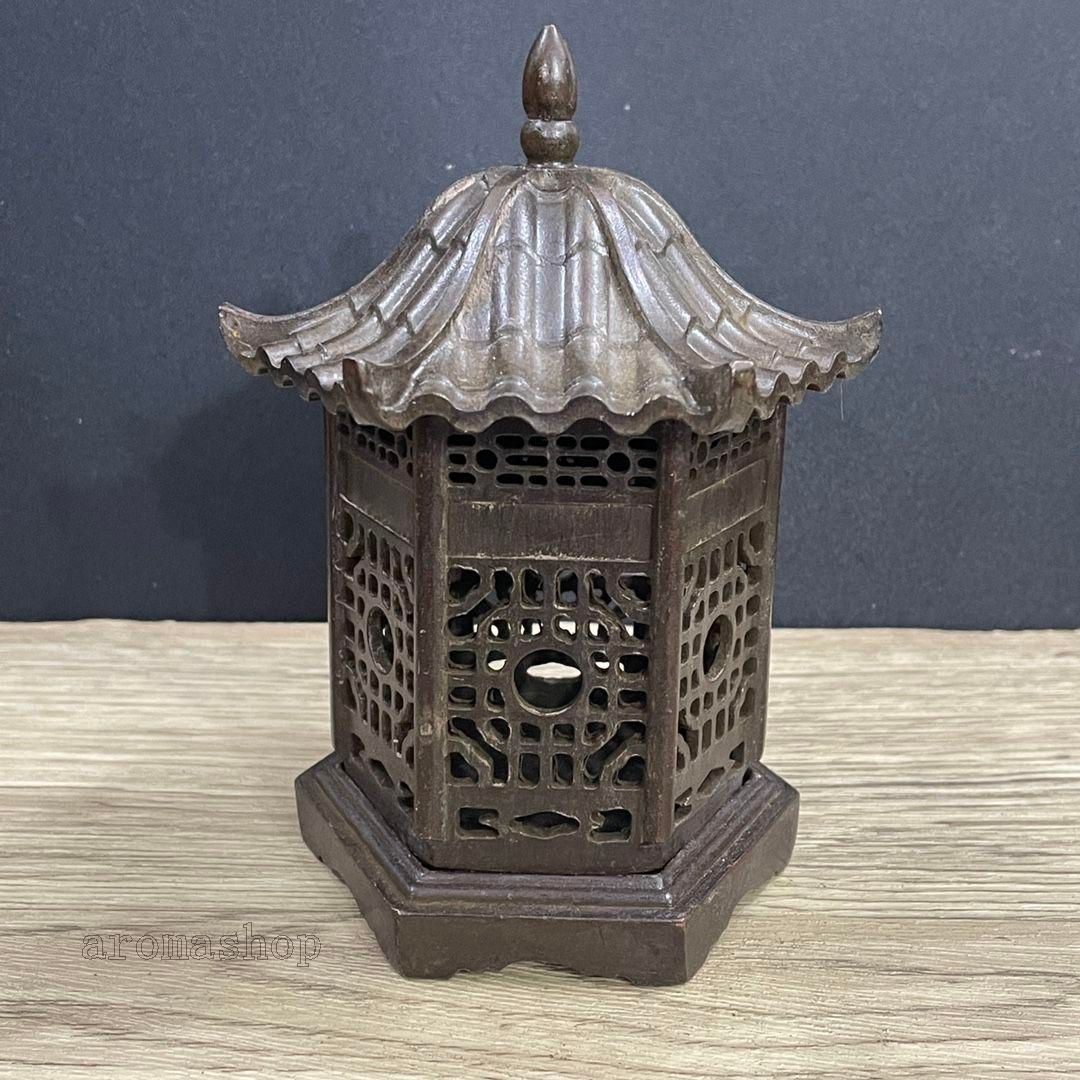 色々な 銅 Amazon.co.jp: 細工 事務室薫香炉 茶台香炉 金銭竜亀