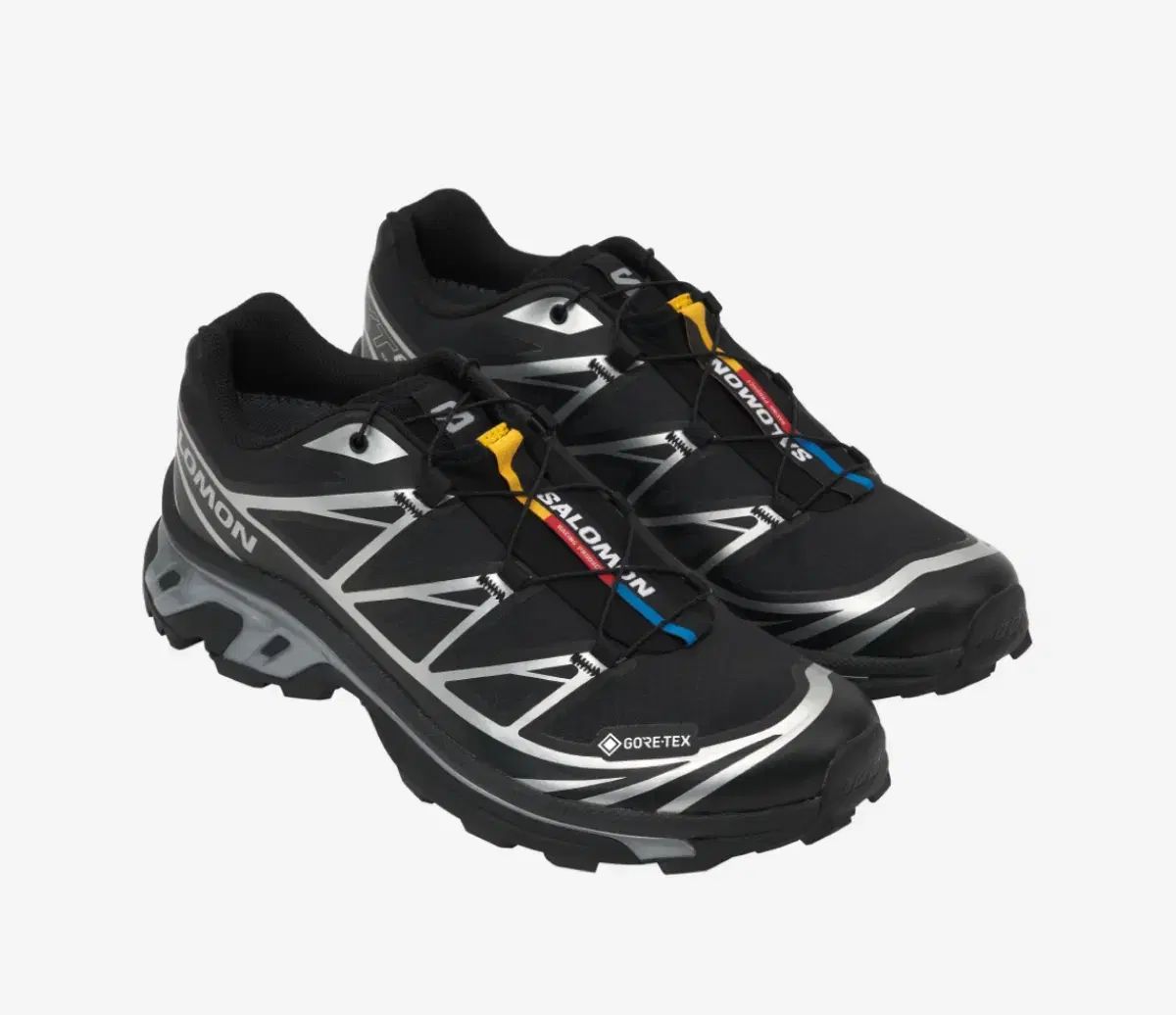 260 SALOMON サロモン GORE-TEX ゴアテックス XT ー 6 ブラックシルバー