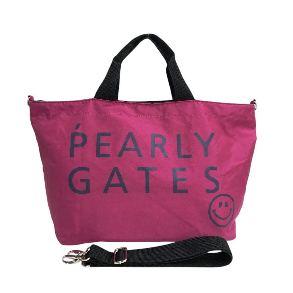 新品 パーリーゲイツ 【定番】ロッカーバッグ ピンク PEARLY GATES