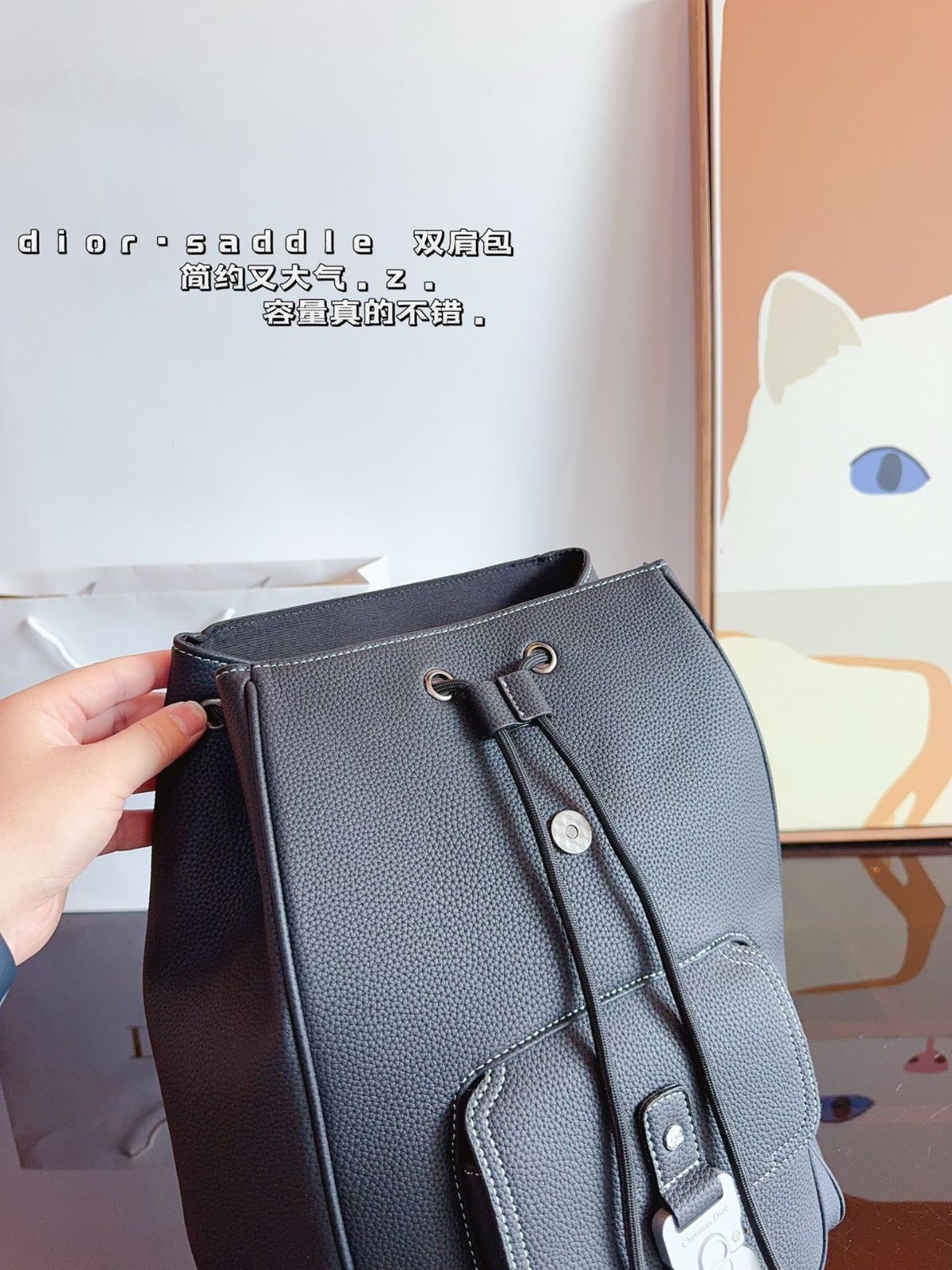 ディオールのショルダーバッグ、すなわちハンドバッグのバッグ