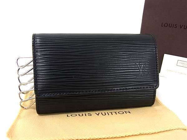 VUITTON ルイヴィトン ノワール ミュルティクレ6 M63812 LOUIS VUITTON ルイ・ヴィトン ミュルティクレ4 エピ ノワール