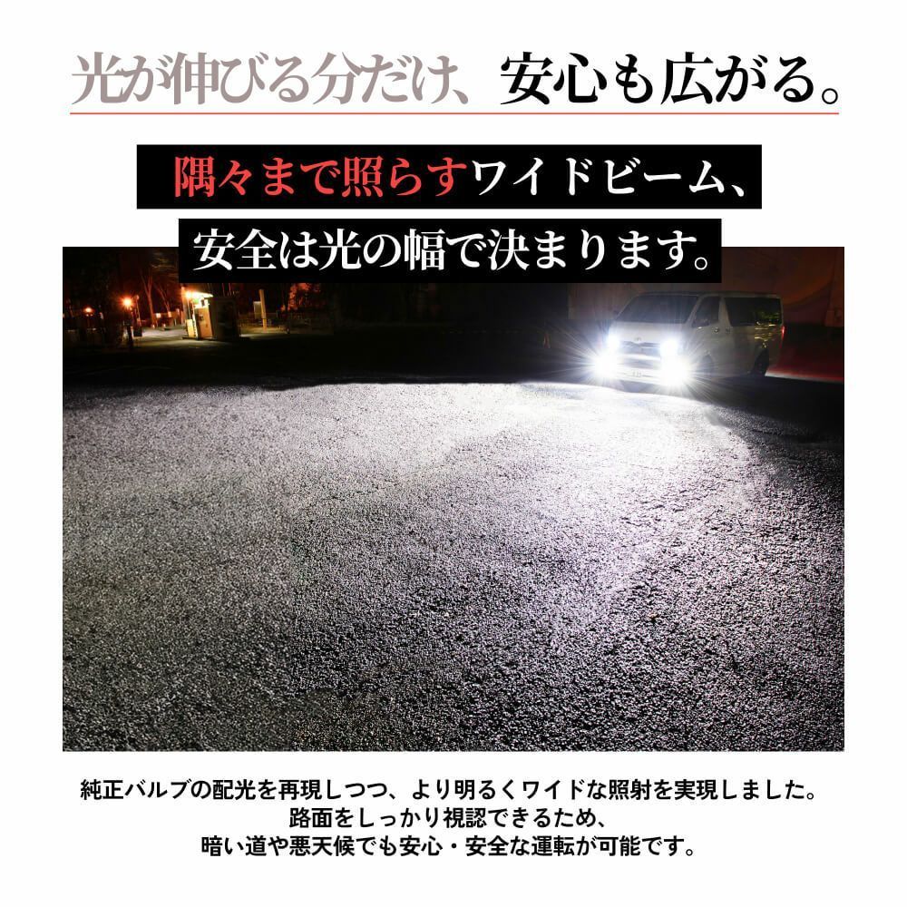 超爆光LED】【HID屋 公式ショップ】ヘッドライト フォグランプ Q