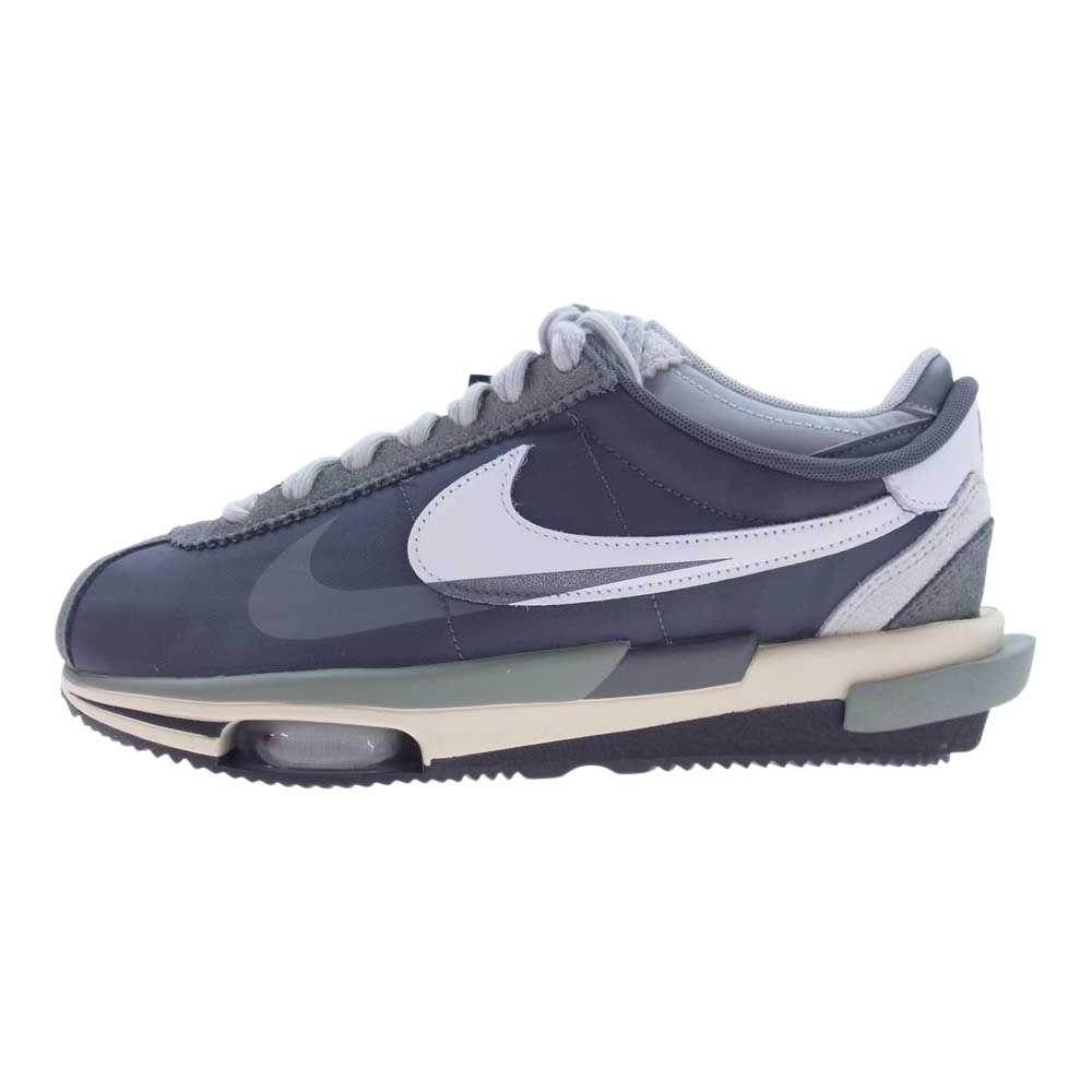 NIKE ナイキ スニーカー DQ0581-001 × SACAI サカイ ZOOM CORTEZ SP ズーム コルテッツ ローカット スニーカー  グレー系 27cm【中古】 - メルカリ