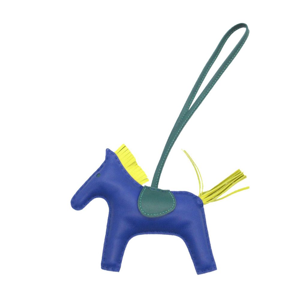 新品同様 エルメス ロデオMM チャーム キーホルダー