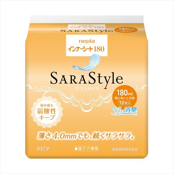 まとめ買い-24点セット ネピアインナーシート１８０ 王子ネピア 生理用品