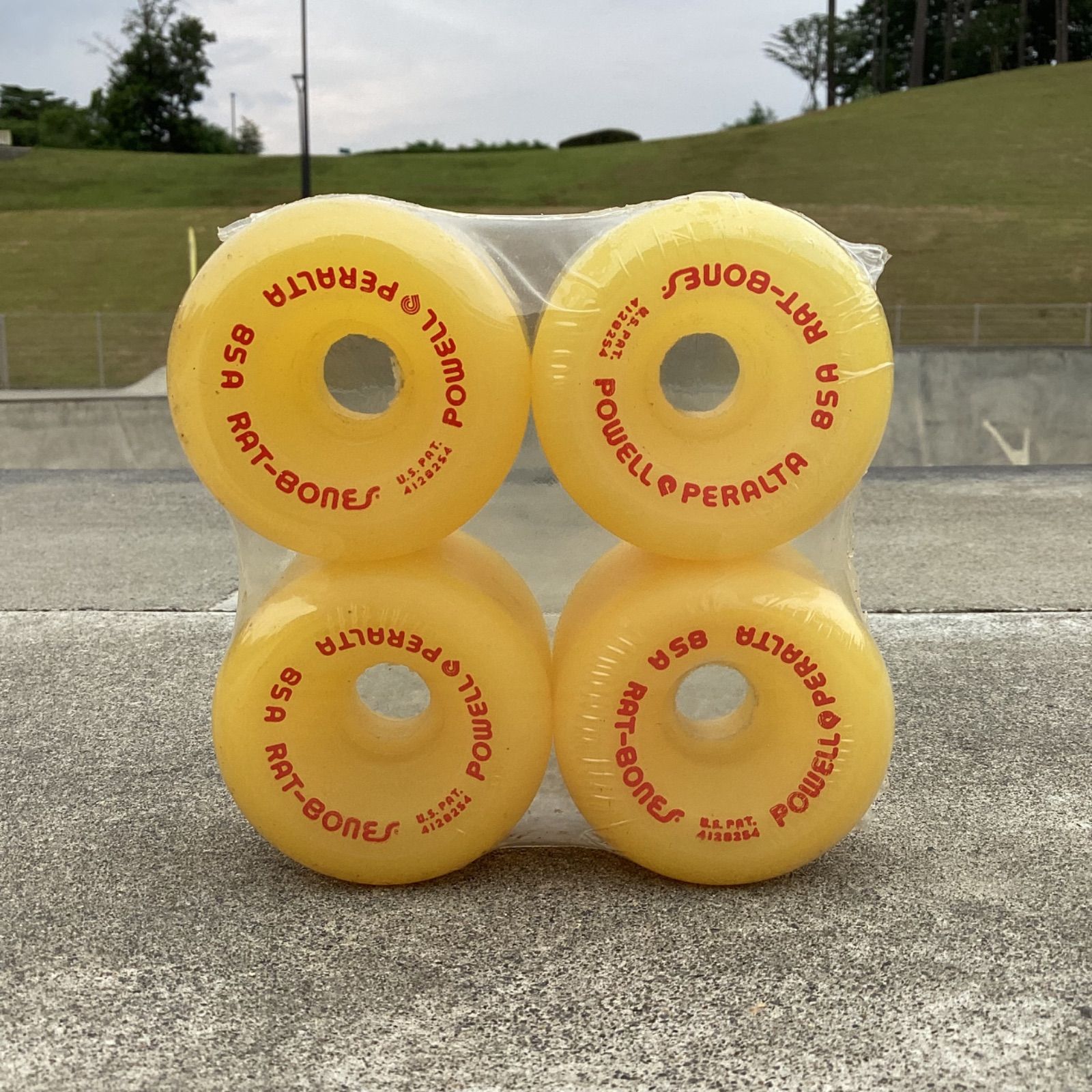 Powell スケートウィール　85a 60×44 made in USA Powell Peralta Bomber 3 Skateboard Wheels 60mm 85a 4pk