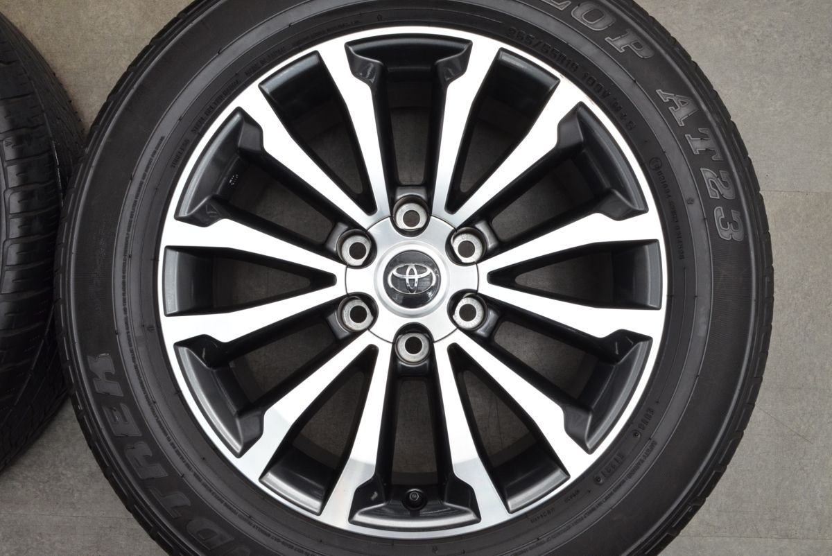 良好品】トヨタ 150 ランドクルーザー プラド TZ-G 後期 純正 19in 7.5