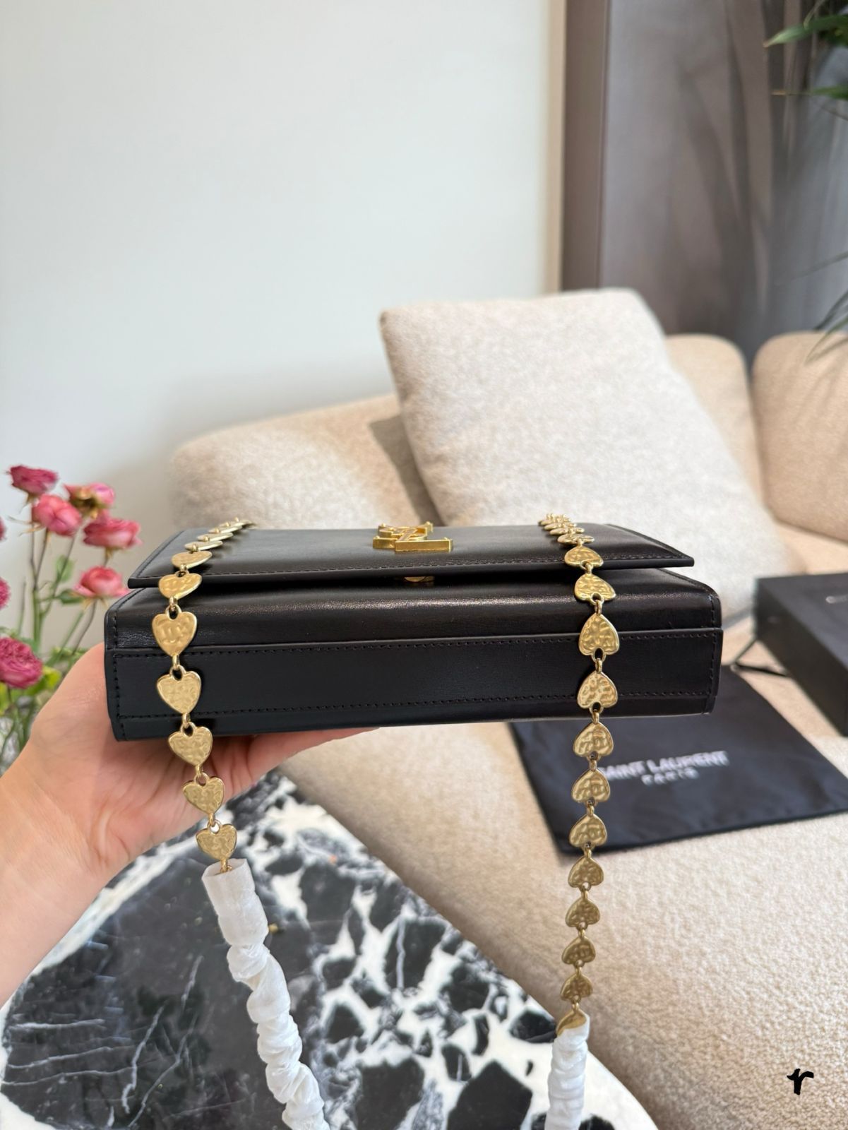 今日特価】YSL Saint Laurent KATE 最新デザイン ラブチェーン