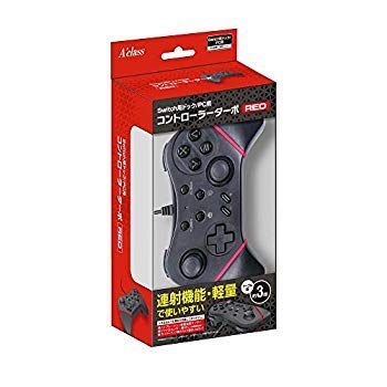 中古】【非常に良い】Switch用ドック/PC用コントローラーターボ レッド