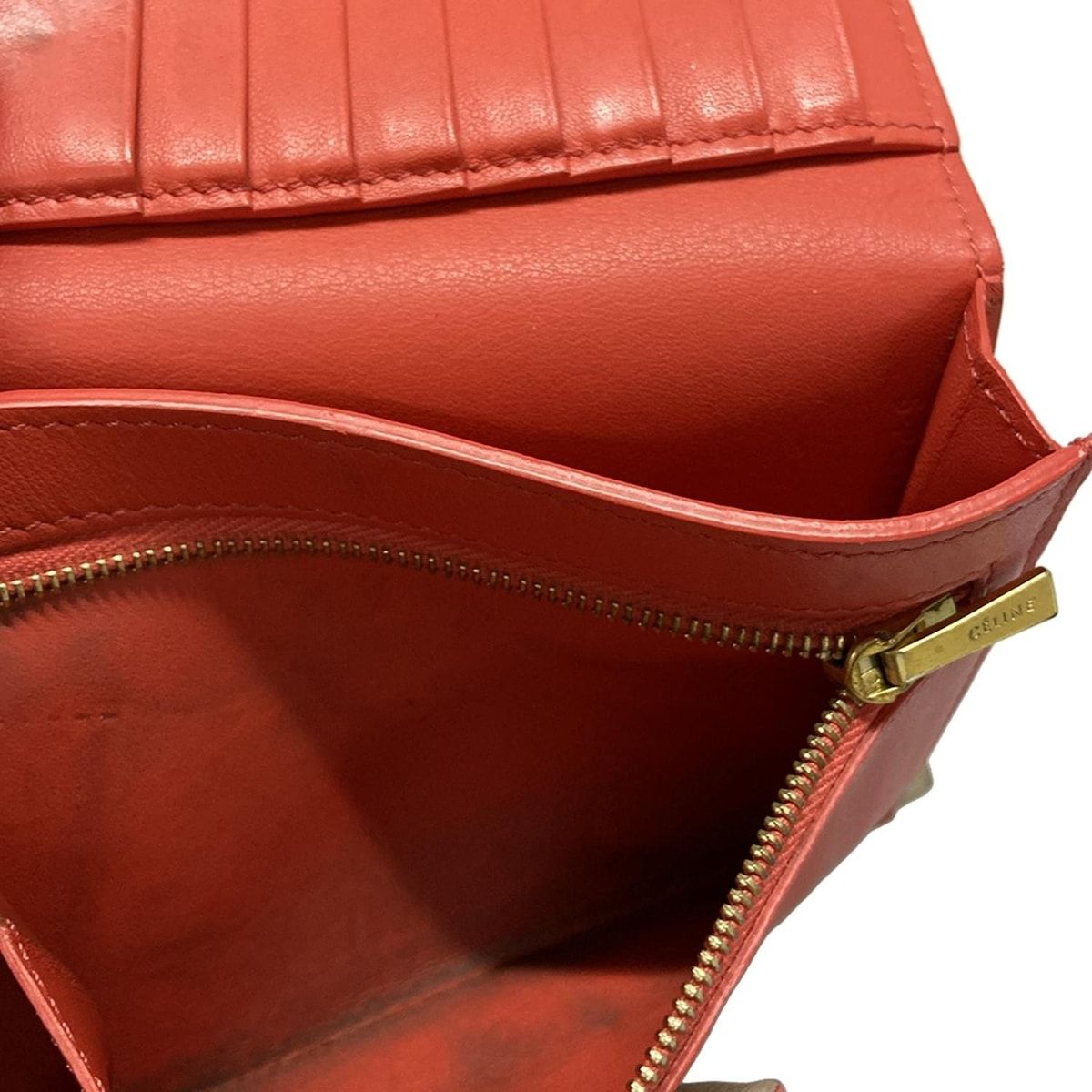 CELINE(セリーヌ) 2つ折り財布 ミディアム ストラップウォレット