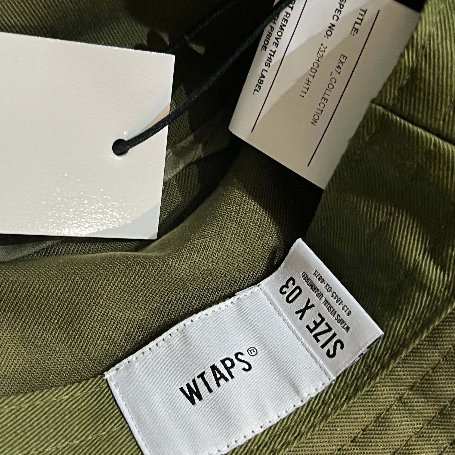 新品 WTAPS 23SS JUNGLE 02 / HAT / CTPL. TWILL / OLIVE DRAB