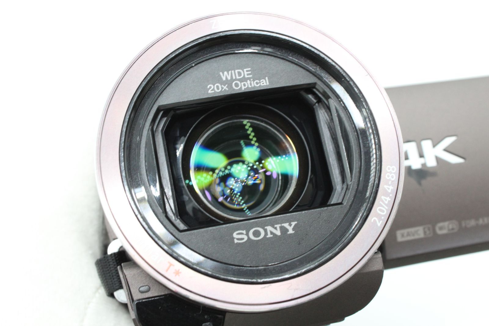 ＜＜新品充電器（社外品）＆新品バッテリー付き！！＞＞【良品】SONY ソニー FDR-AX40 4K 64GB 光学20倍 ブロンズブラウン #LE2025172
