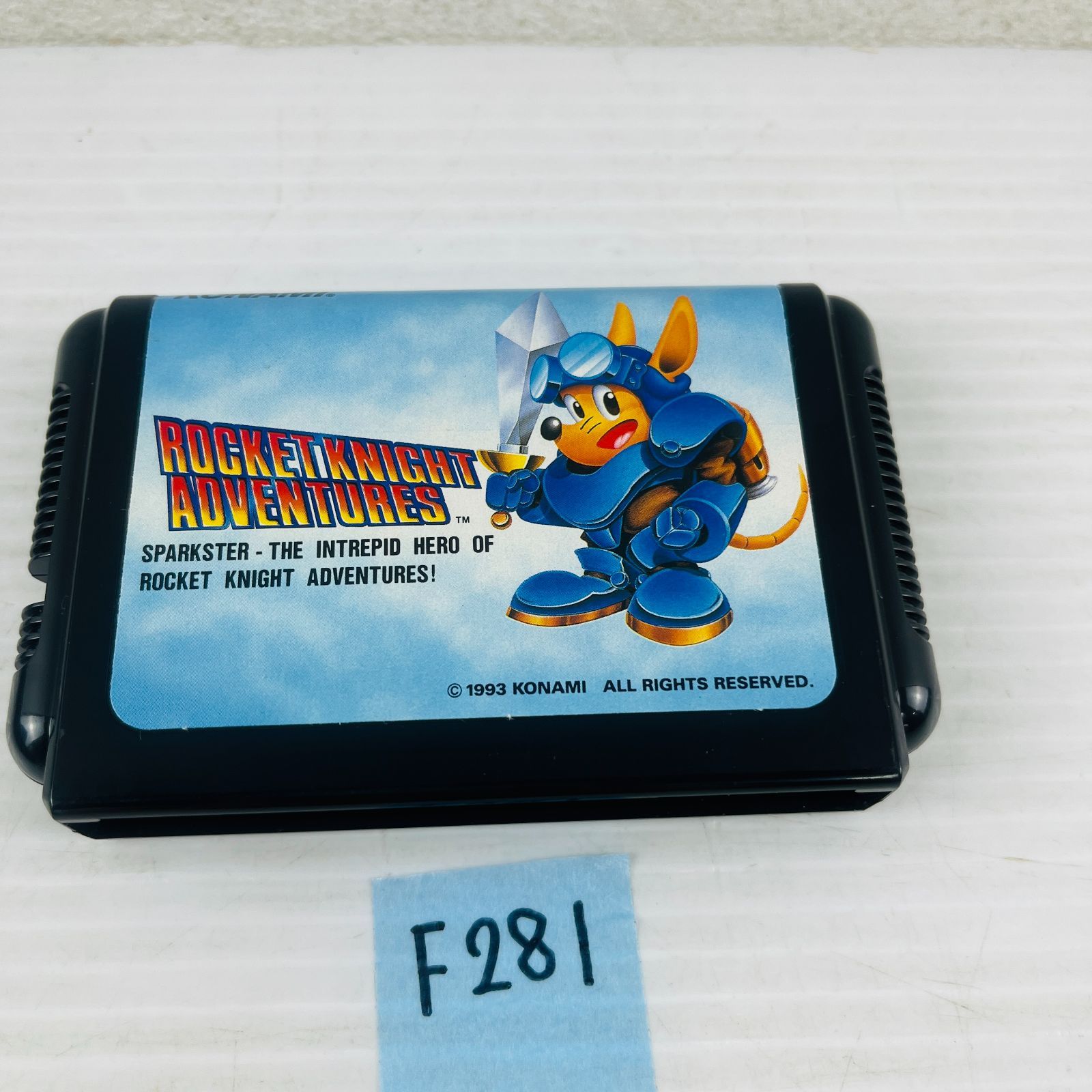 ☆MD メガドライブ ROCKET KNIGHT ADVENTURES ロケットナイト ◇動作