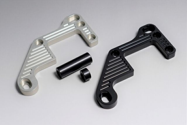 SPII汎用ハイパワーコイルモンキーフレームCNC加工ステー銀