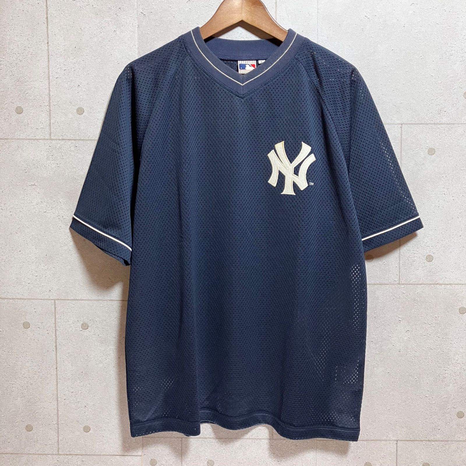 MLB ニューヨーク ヤンキース メッシュ Tシャツ ベースボール