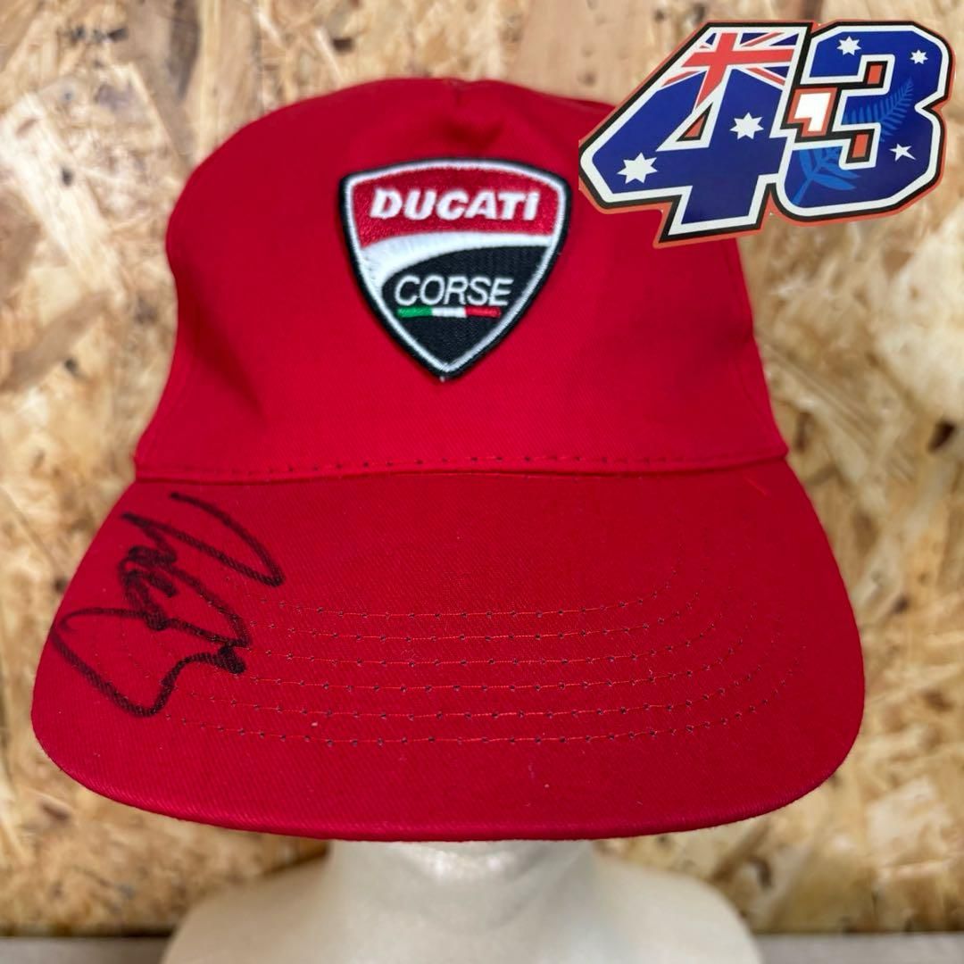 ドカティDUCATI motogpライダージャックミラー帽子バイクオートバイ