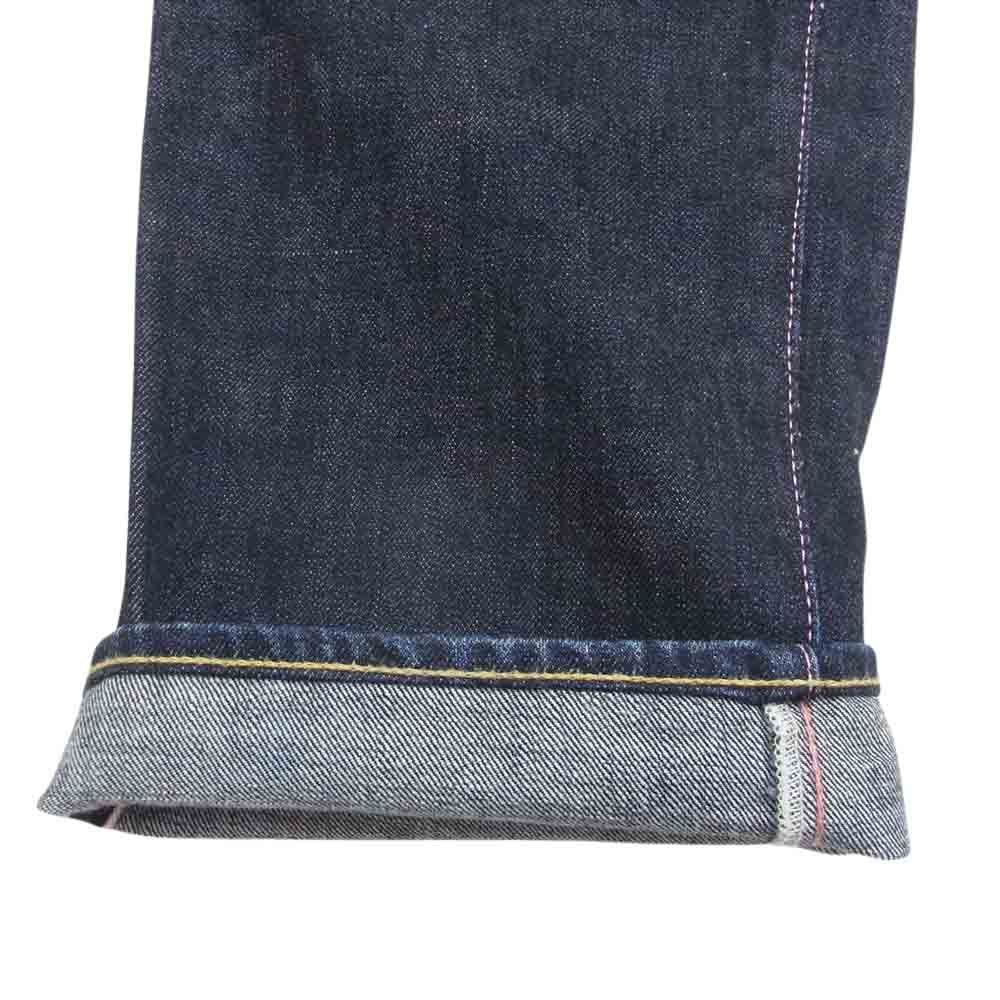 桃太郎ジーンズ MOMOTARO 0905SP 美中古 33x35 モモタロウ 出陣 501XX 革パッチ 濃紺