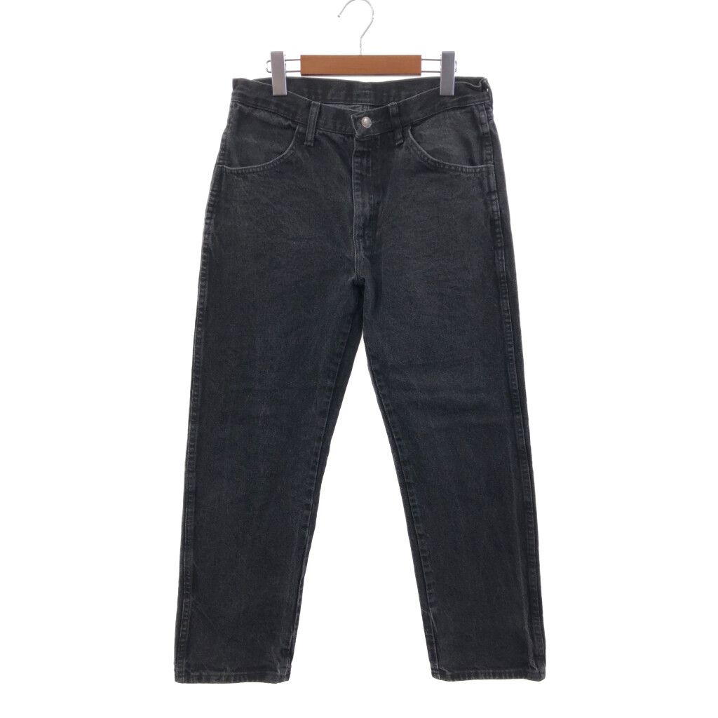 RUSTLER ラスラー デニムパンツ ブラック (メンズ 32/30) 中古 古着 Q2901