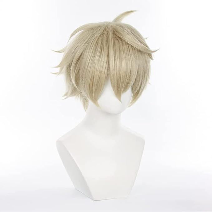 原神 ベネットのウィッグ コスプレ げんしん アクセサリー