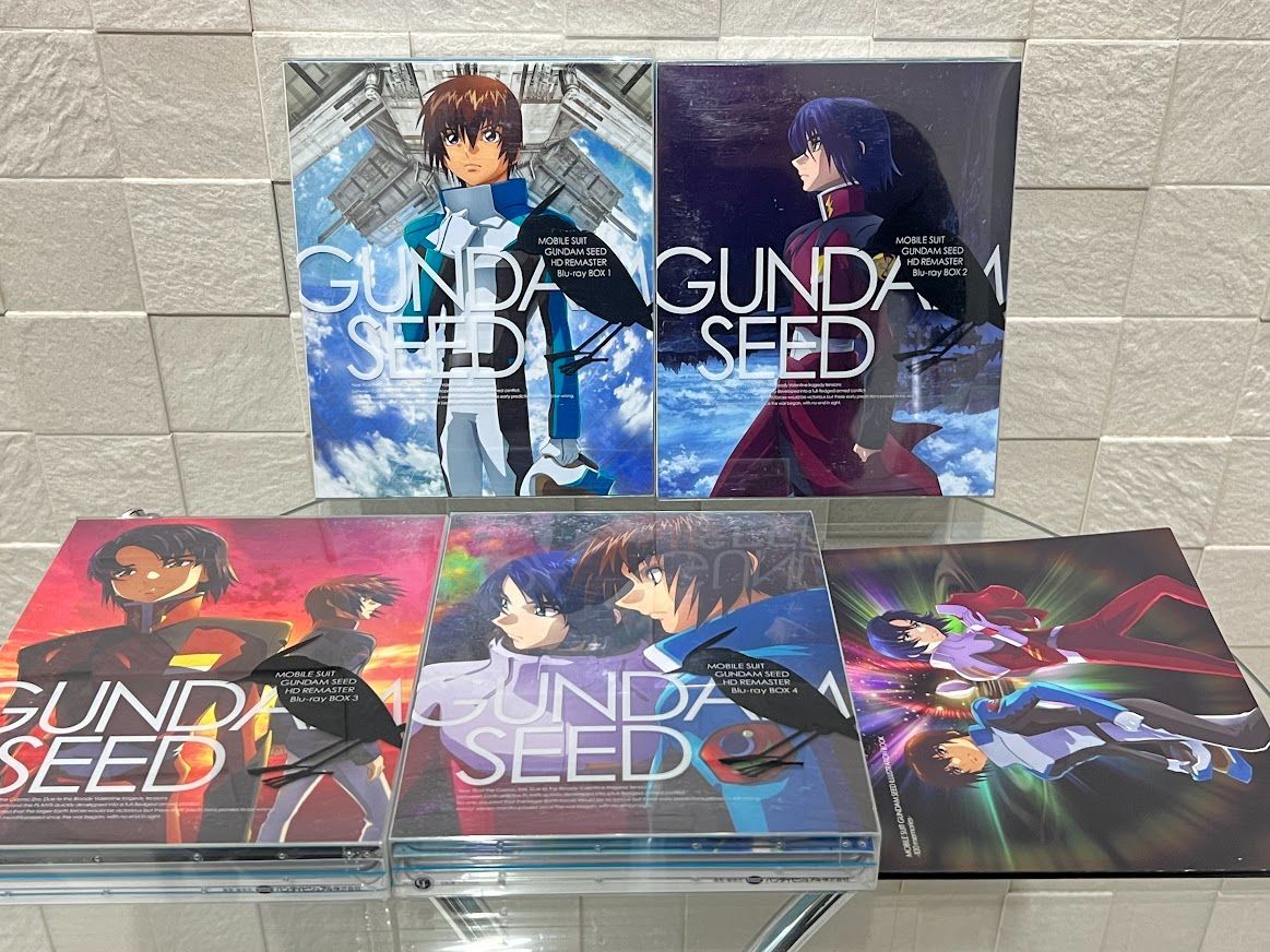 全巻セット】BD ブルーレイ 機動戦士ガンダムSEED HDリマスター 初回