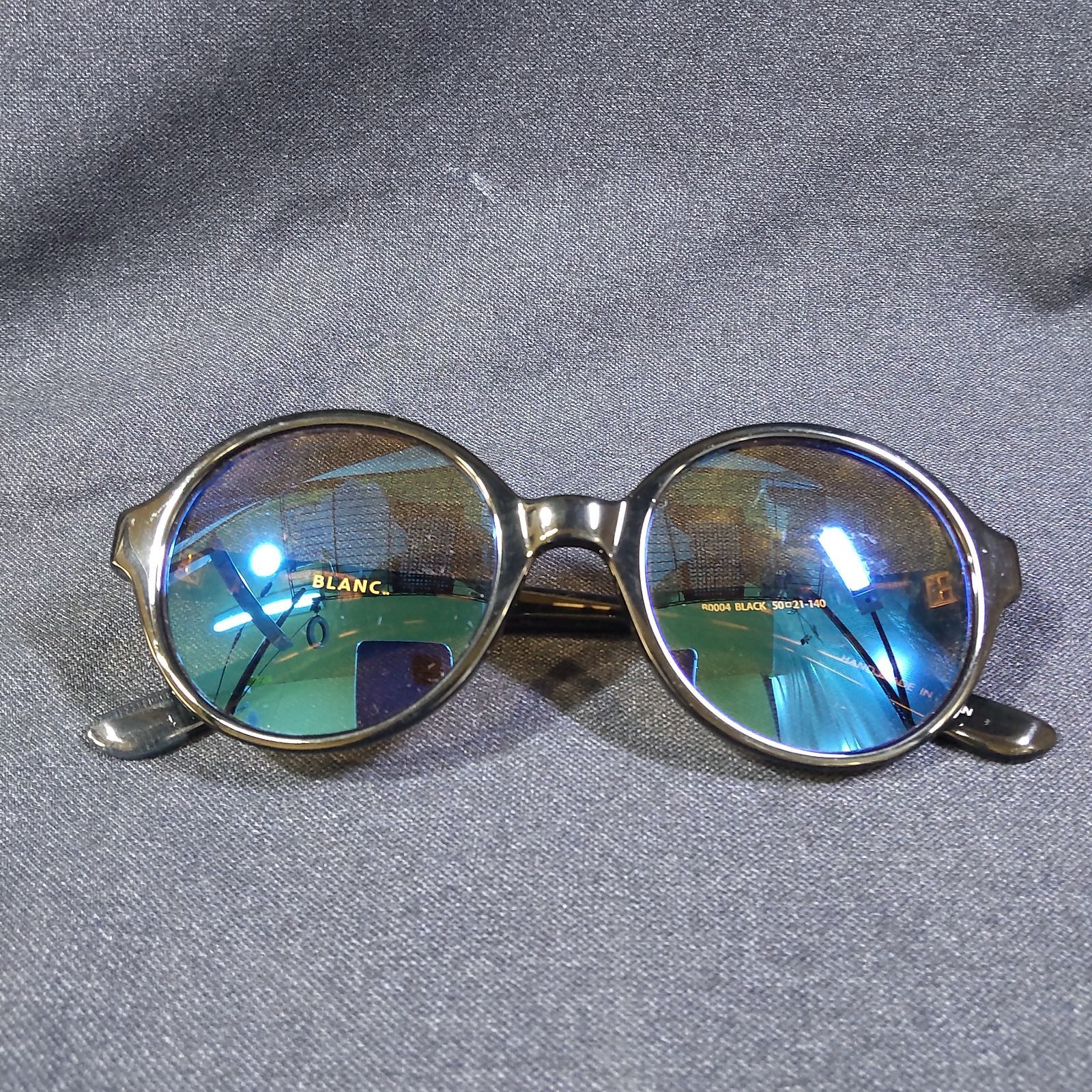 BLANC.. ブラン サングラス B0004 BLACK 50□21-140 BLANC.. ブラン サングラス B0004 BLACK 50□21-140 ブラック