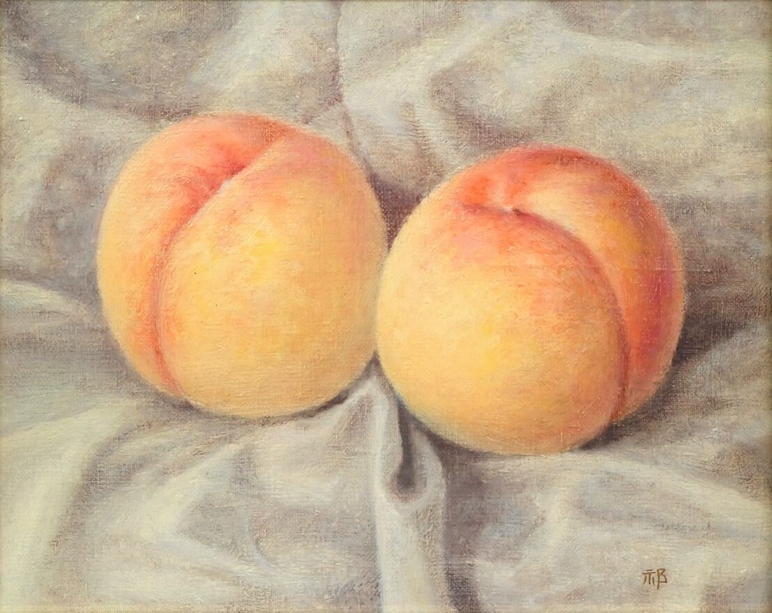 真作】絵画 十亀広太郎 油彩8号 芍薬 古美術 逸品 T105