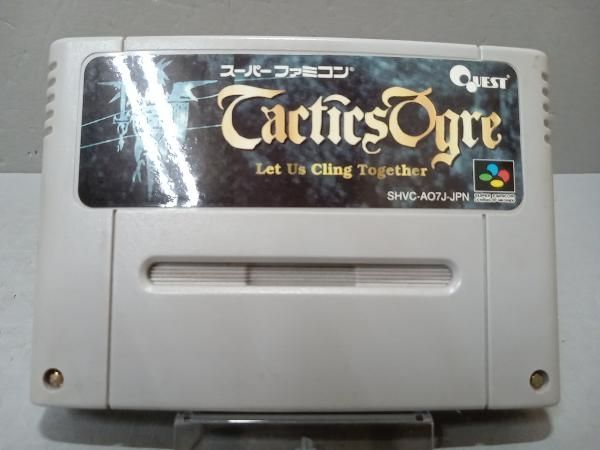 ジャンク 【ソフトのみ】タクティクスオウガ スーパーファミコン