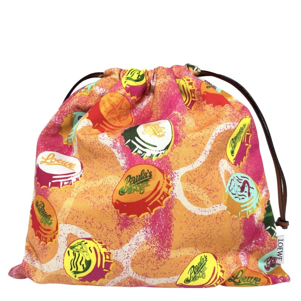 ロエベ ポーチ レディース パウラズイビザ ドローストリングポーチ  