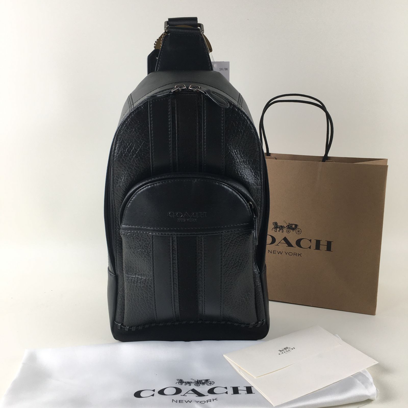 COACH＞コーチバッグ 薄けれ ショルダーバッグ F49333 メンズボディバッグ