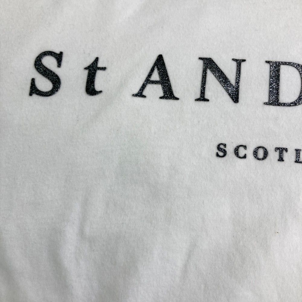 サイズ：L ST ANDREWS セントアンドリュース  ハイネック長袖Tシャツ  ホワイト系 [240101436709] ゴルフウェア レディース ストスト サイズ：L ST ANDREWS セントアンドリュース ハイネック長袖T