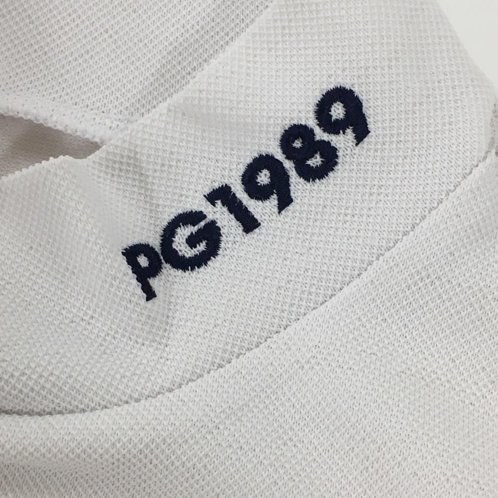 PEARLY GATES - 【美品】パーリーゲイツ ノースリーブハイネックシャツ 白 ロゴ刺しゅう レディース 1(M) ゴルフウェア PEARLY GATES 美品】パーリーゲイツ ノースリーブハイネックシャツ 白 ロゴ
