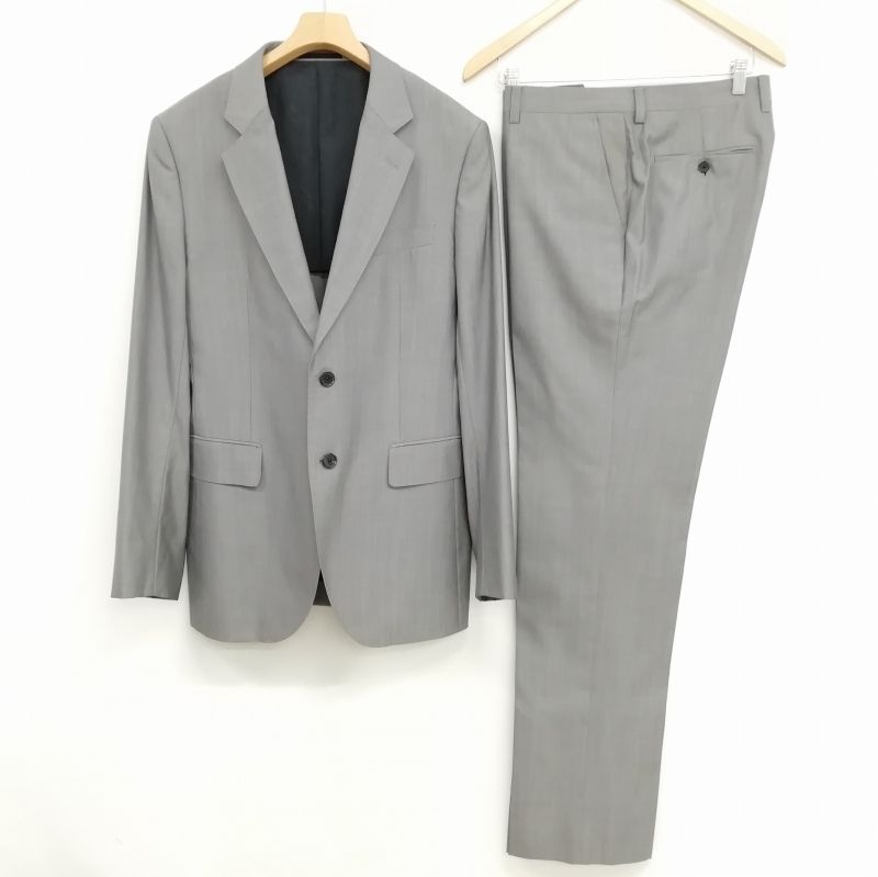 エポカ ウォモ EPOCA UOMO シングル 2B スーツ セットアップ ジャケット スラックス 50 グレー