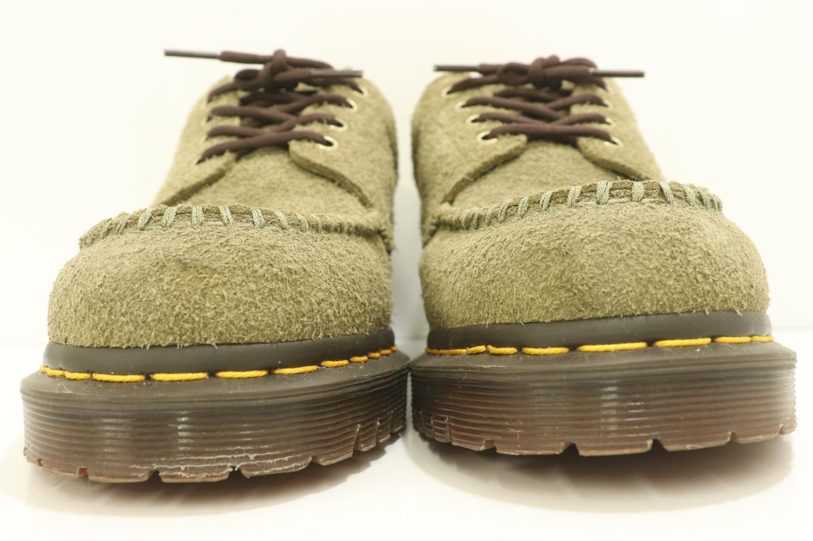 DR.MARTENS メンズシューズ UK9 LOWELL メンズシューズ DR.MARTENS UK9 カーキ 無地