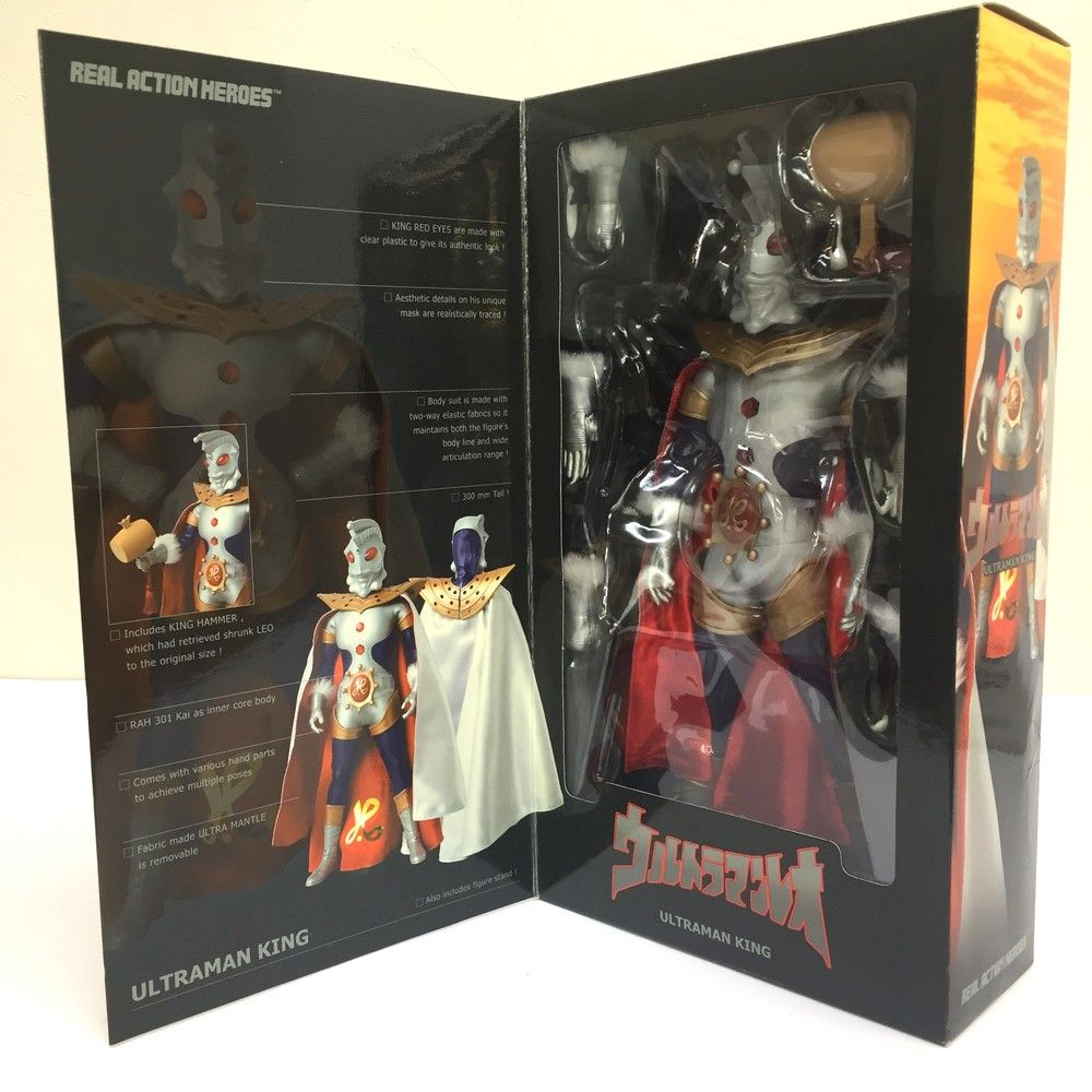 ☆美品 メディコムトイ ウルトラマンキング リアルアクション