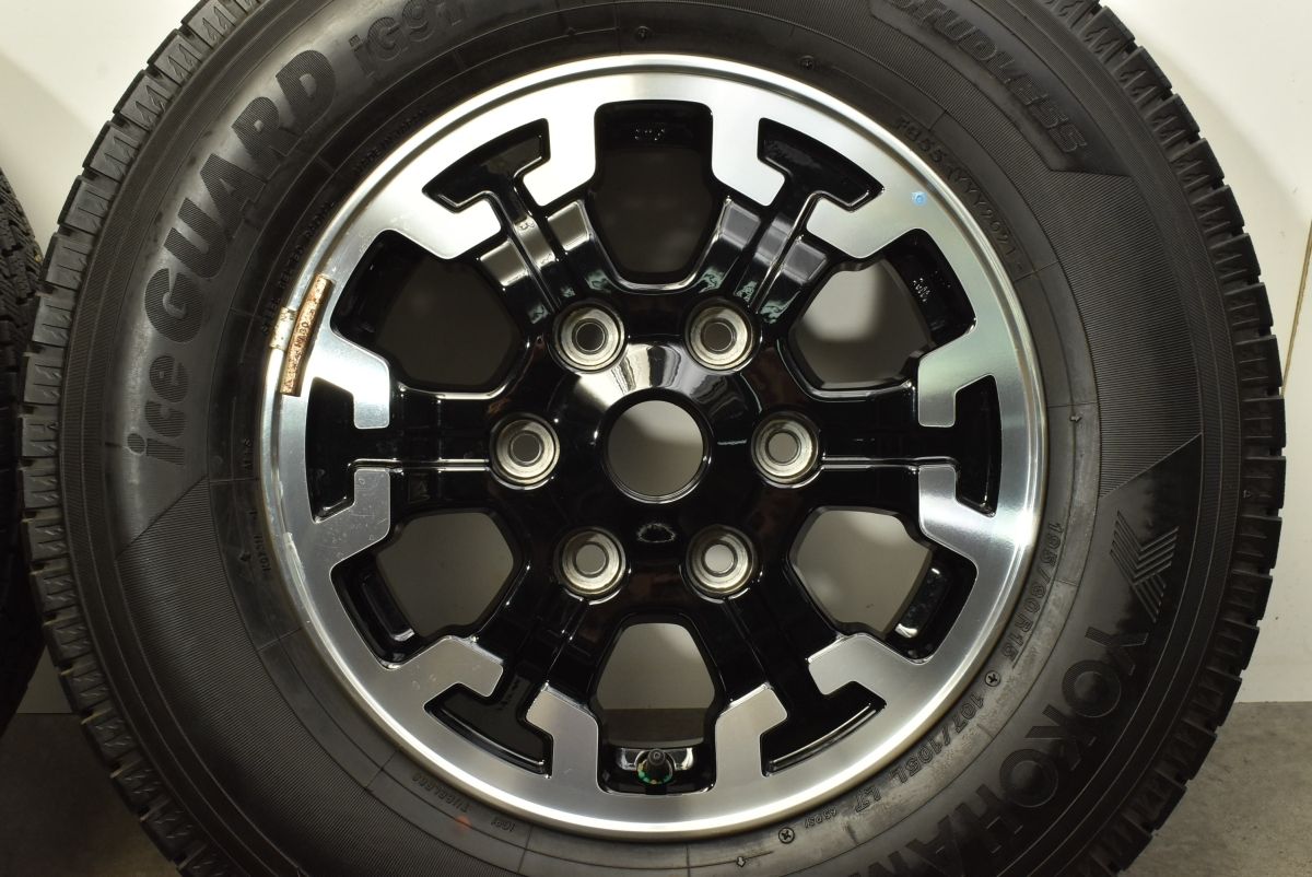 キャラバン NV350 ブラックギア プロスタイル 純正ホイール＆タイヤ 美